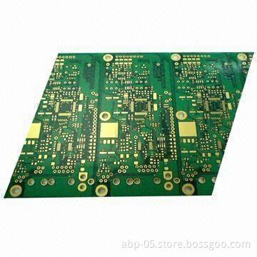 Four-layer PCB with Green Solder Mask, Suitable for Transformers